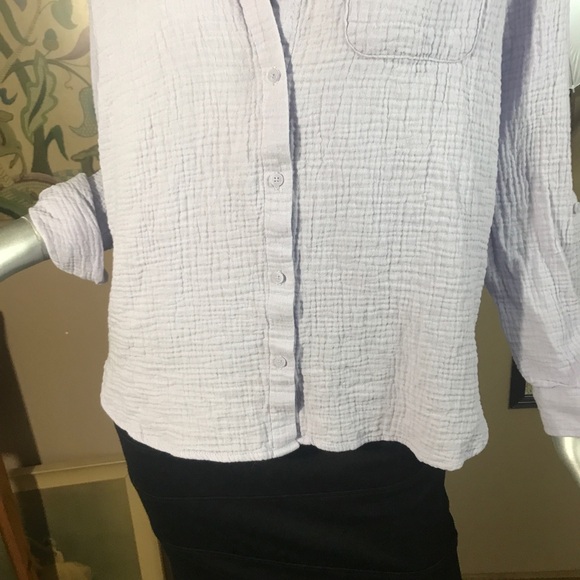 Nine West Women's Long Sleeve Double Gauze Button Up
New without tags. - Picture 4 of 13